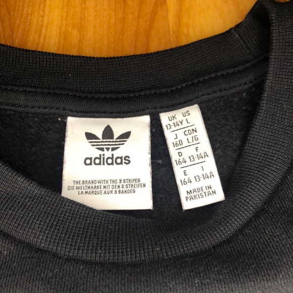 ADIDAS ORIGINALS | Youth Unisex Treefoil Crewneck - Picture 5 of 5